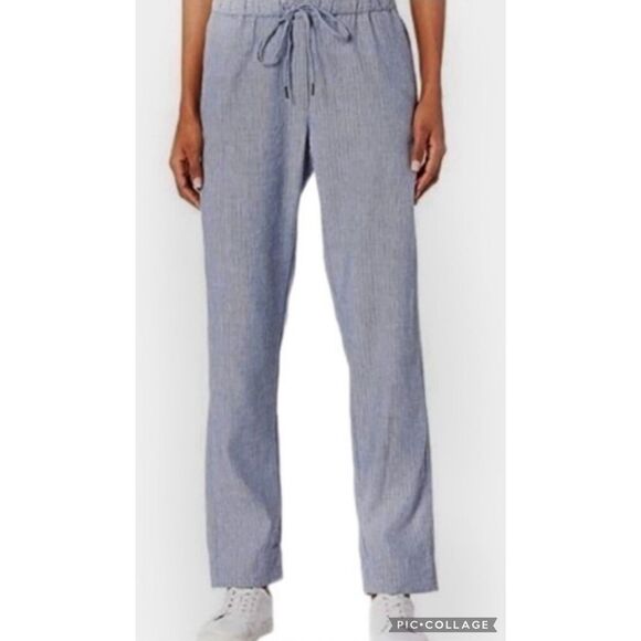 NWOT ONIA linen blend drawstring women’s pant, Small $178 D7 - Picture 1 of 7